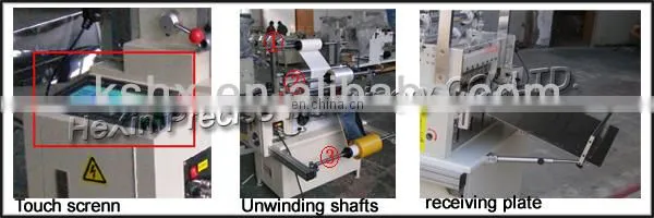 automatic skew detection Doble-faced Adhesion Band cutting machine