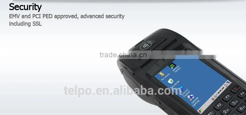 Telpo TPS360 Point of Sale Handheld POS WinCE