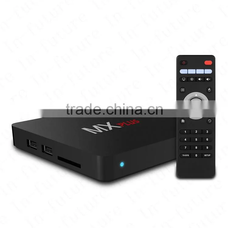 MX Plus TV Box Amlogic S905 Quad Core 2.0G Android 5.1.1 1G RAM 8G ROM HD WIFI Smart TV Box Kodi 14.2 Fully Loaded