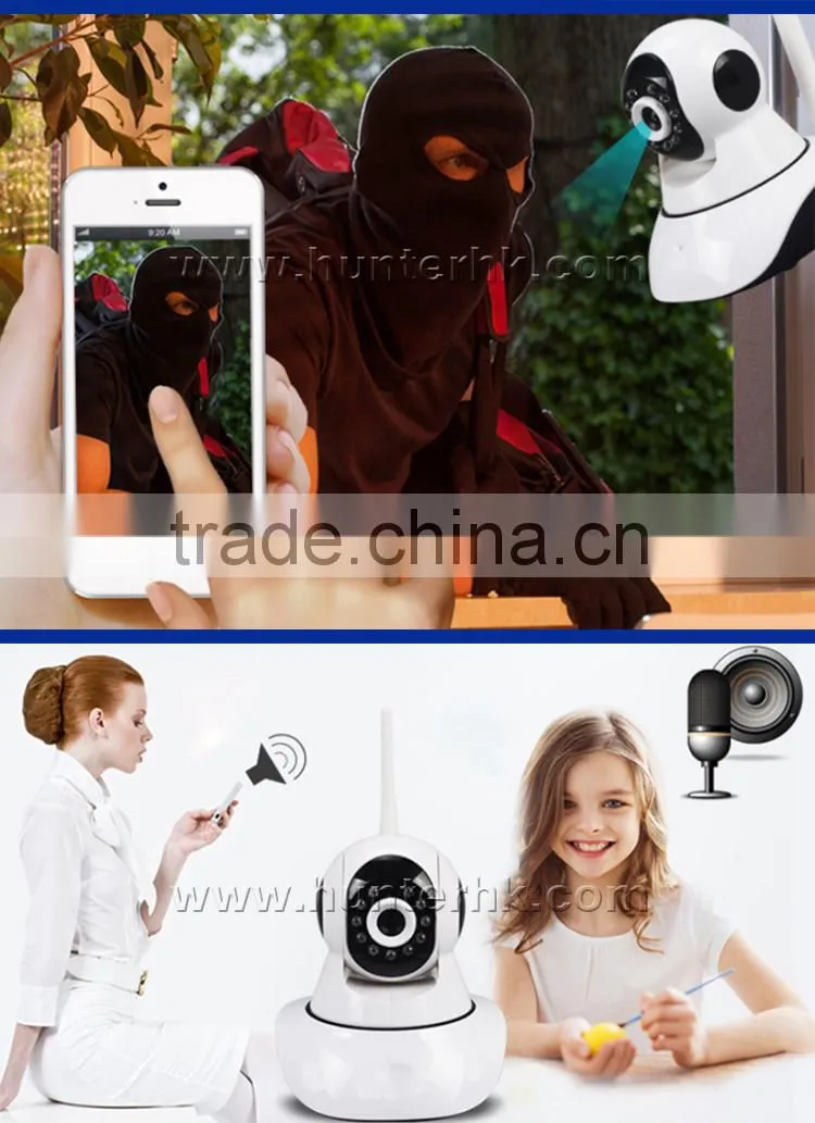 Best Selling 720P IR Home Security Wi-Fi IP Camera