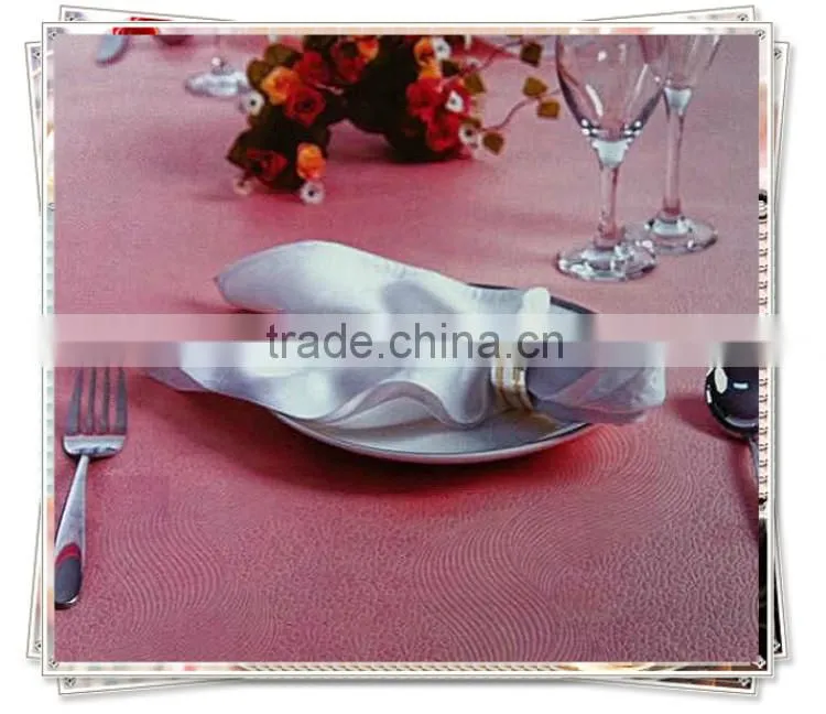 100% polyester table cloth factory used