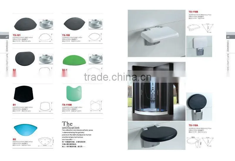 Revolving shower bath chair seat for elder