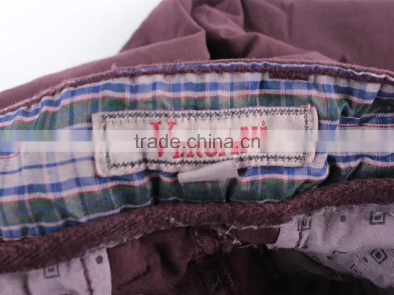 Men hot selling cheap100%cotton stock apparel washed shorts