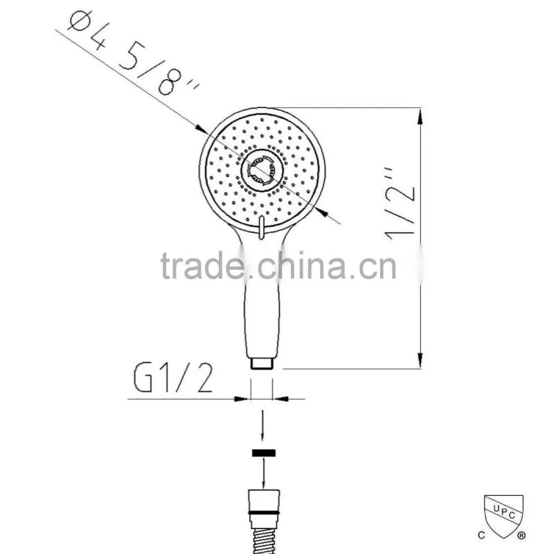 Large Multi-Function Handshower