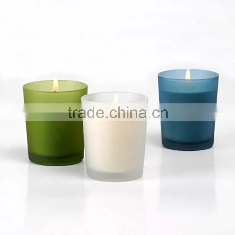 Fashion scented soy candle with custom printing logo &color gift box