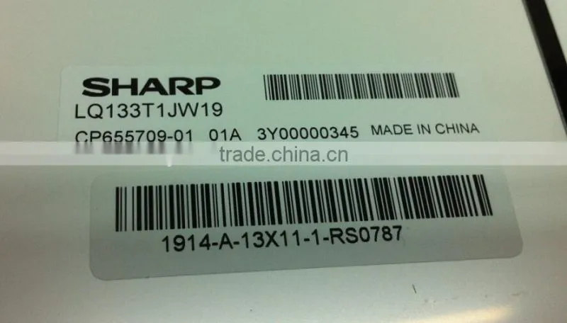 Original Brand LCD Screen LED Display Panel LQ133T1JW19 (Factory Wholesale)