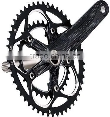 Road Carbon Crankset Carbon Bicycle Cranset Carbon Crank