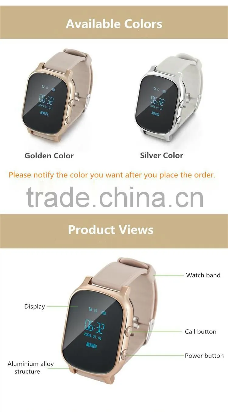 GPS WIFI LSB multimode positioning OLED screen Bluetooth 3.0 positioning watch