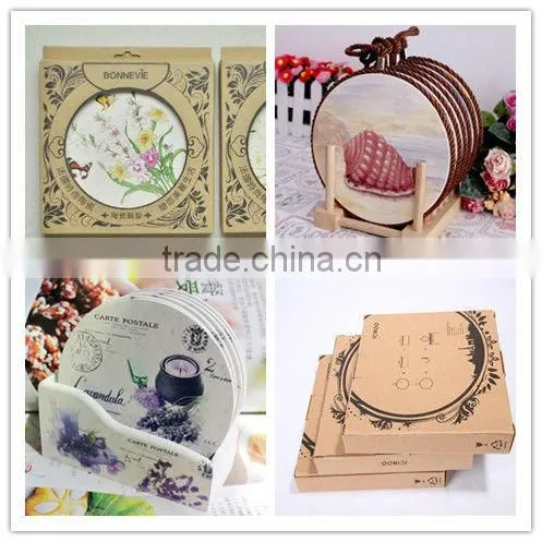 Beer Cap Shape Porcelain Ceramic Trivet