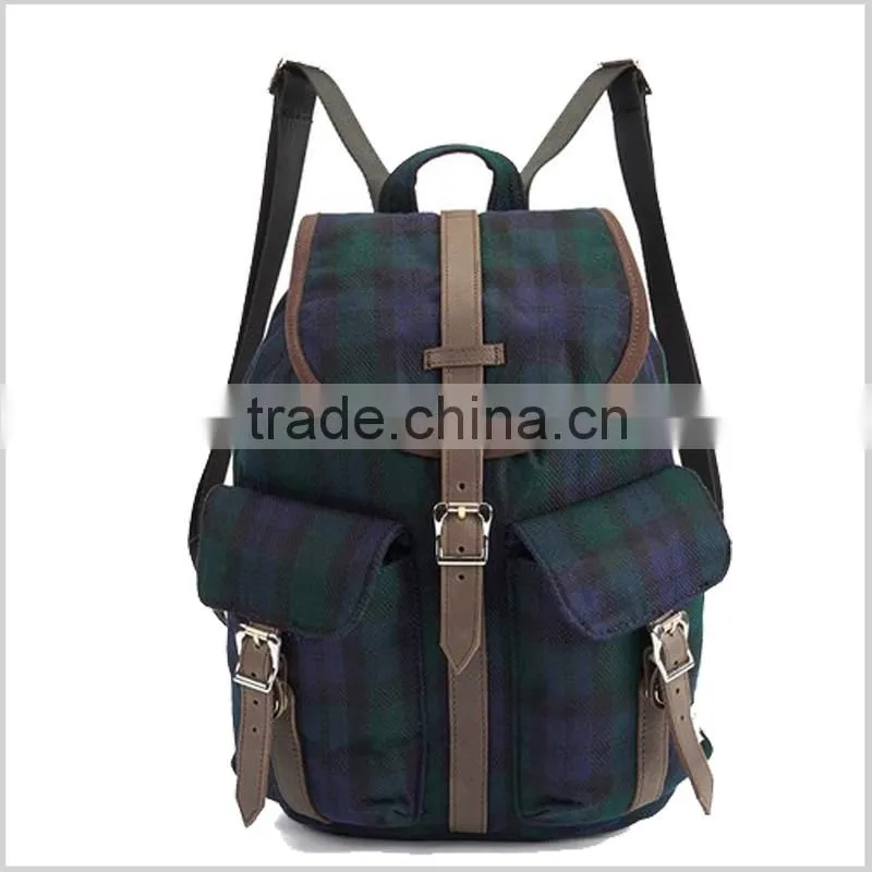 high quality backpack/wholesale canvas backpack/design your own backpack fashion