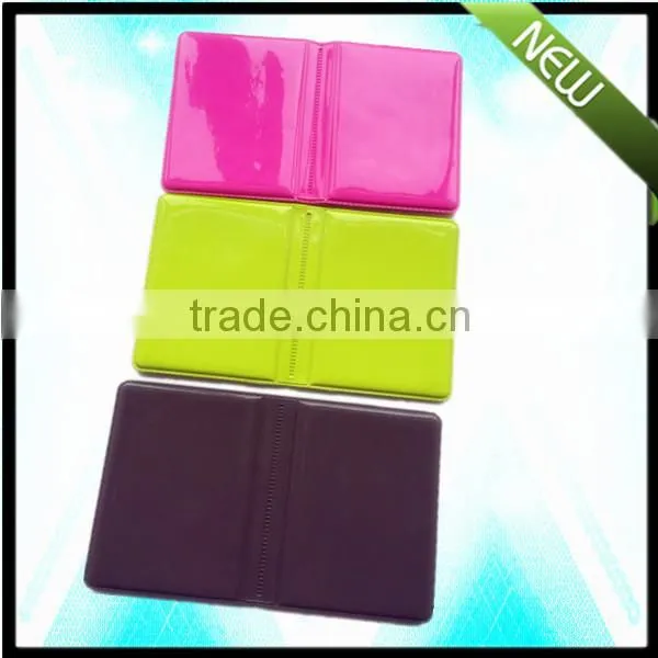 Business card case glossy hard cover card holder