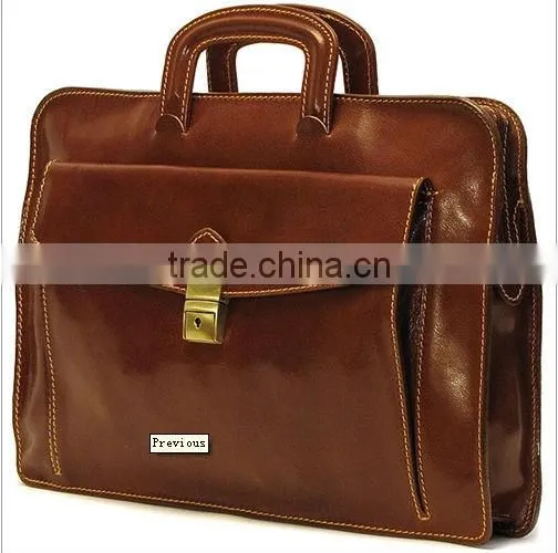 New Men Brand Handbags Fashion Briefcase Lawyer Briefcase Made in China