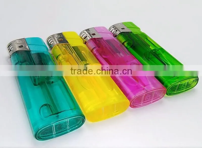 New arrival plastic cigarette cheap custom lighter electronic disposable