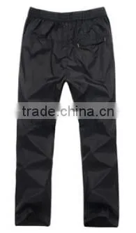 fashion design custom black men waterproof pants