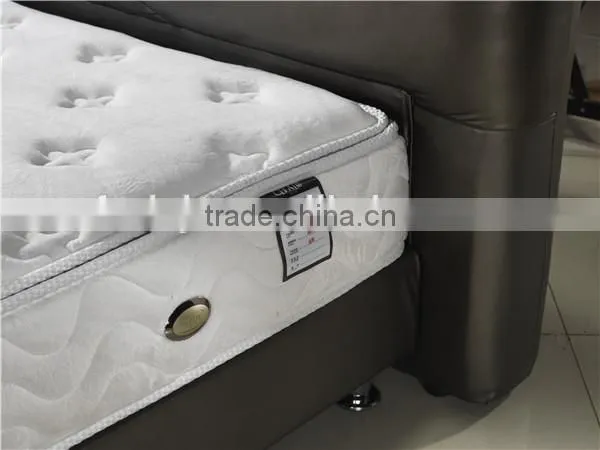 Vintage luxury pocket spring vaccum compressed mattress / 2015 New Design Rolled-Pack Pocket Spring Mattress 5MT9