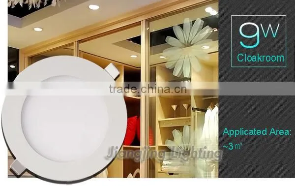 china factory epistar 3000-6500K smd2835 round led panel lighting