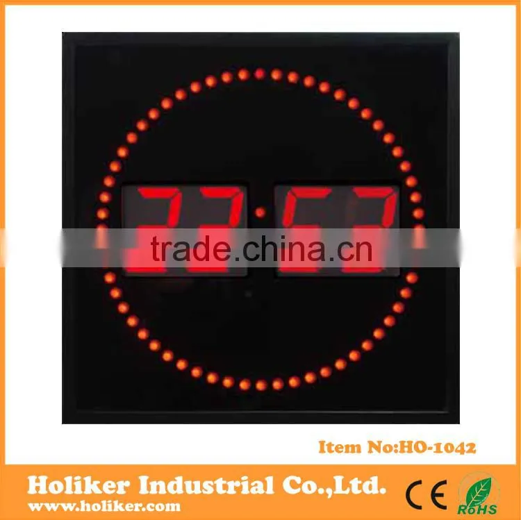 special lighted electronic wall clock