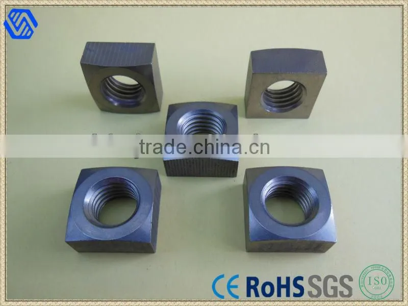 Carbon steel znc plated customized Square Nut fot M6