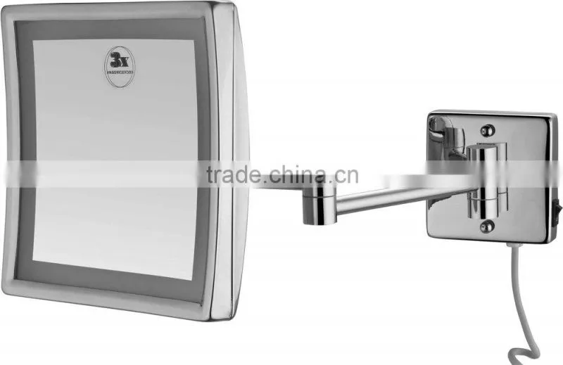 2014 new design bathroom bath double side make up mirror table mirror for shower