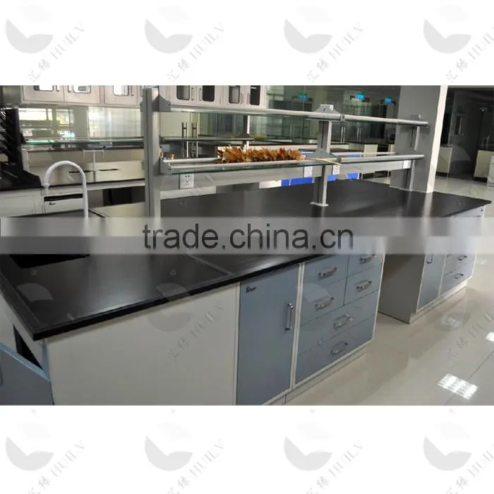 Free design Use Reagent Shelf Laboratory Central Bench