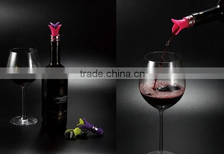 100%food Grade Silicone Wine Stopper