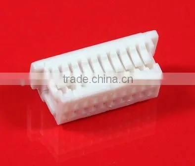 1mm Pitch Dual Row 20 ~ 50 Pins Connector Plastic Electronic Housing