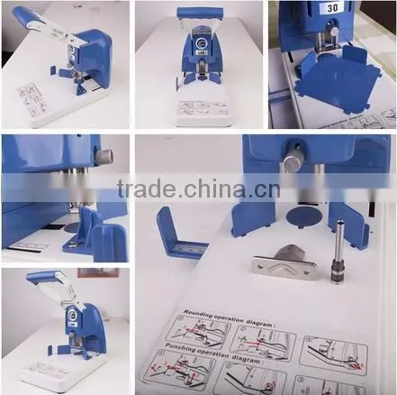 Manual Round Corner and Hole Punch Machine (WD-L30)