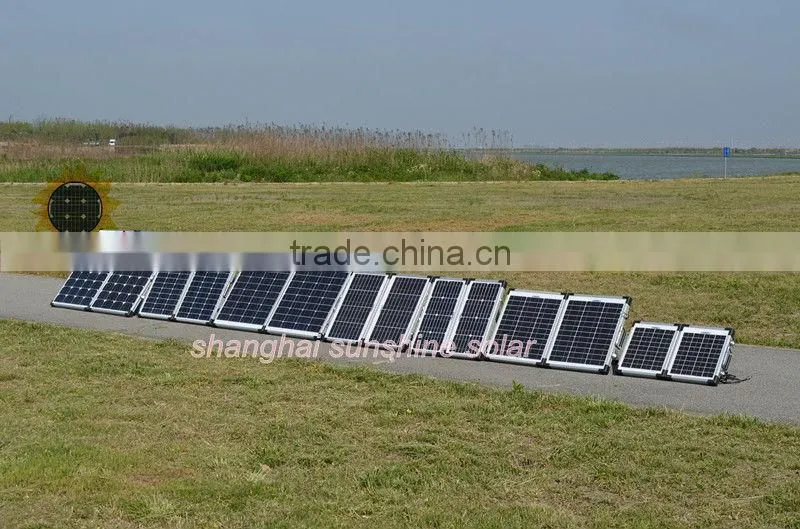 120W Portable Solar Panel Kits