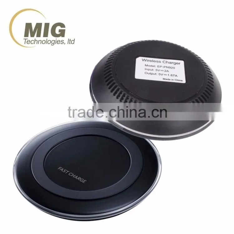 Genuine Qi Wireless charger Fast Charger for Samsung Galaxy Note 5 works for Samsung S7 S7 edge S6 S6 edge plus