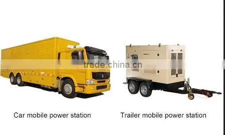 Weichai 10-50kW movable power station Gensets diesel generator
