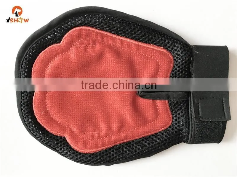Two-sided Cat & Dog Grooming Glove - Perfect for Long & Short Hair - Pet Hair Remover from Furniture - Effective Shedding Brush