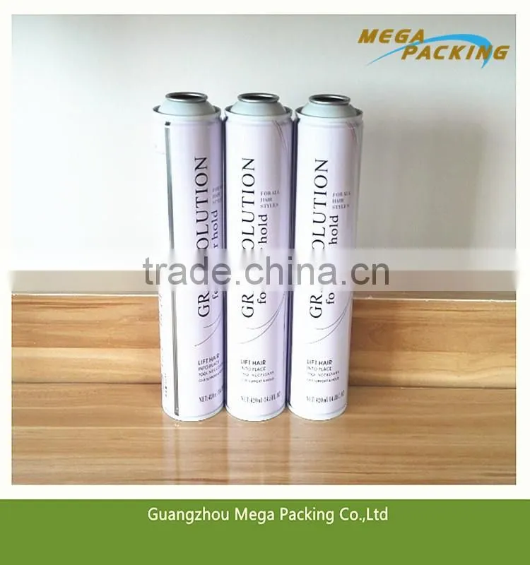 Dia 52mm 57mm Spray Empty Tinplate Aerosol Can/Bottle
