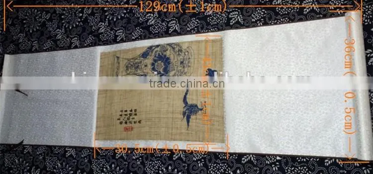 printing ramie fabric rolling Painting