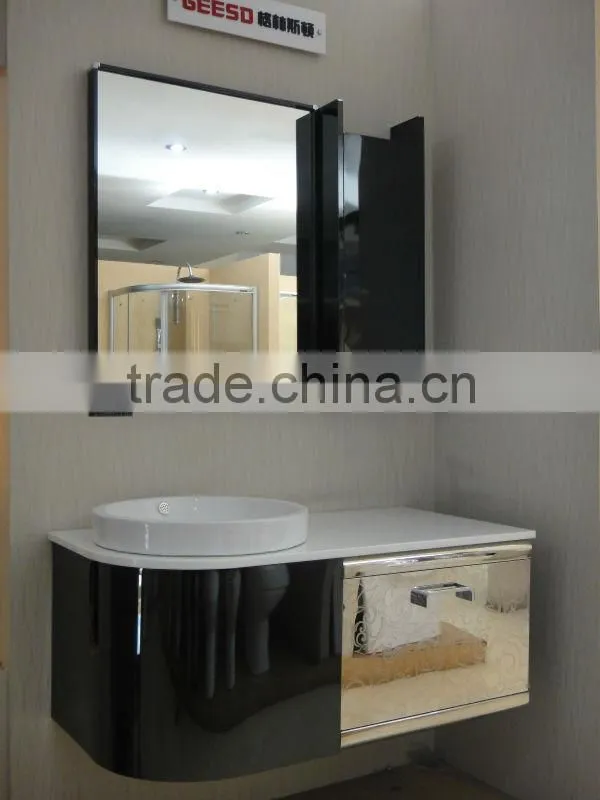 1000x510mm commercial stainless steel bathroom vanity GD2001