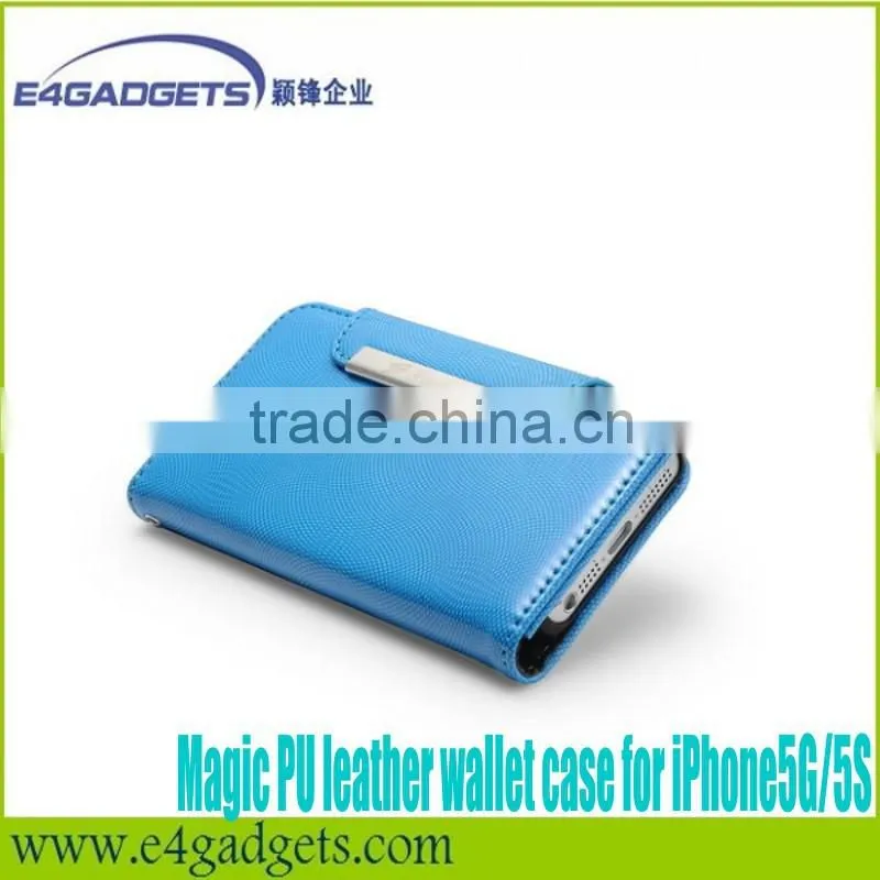 Wholesale case for iphone5 wallet case for Iphone5 Wallet Pouch