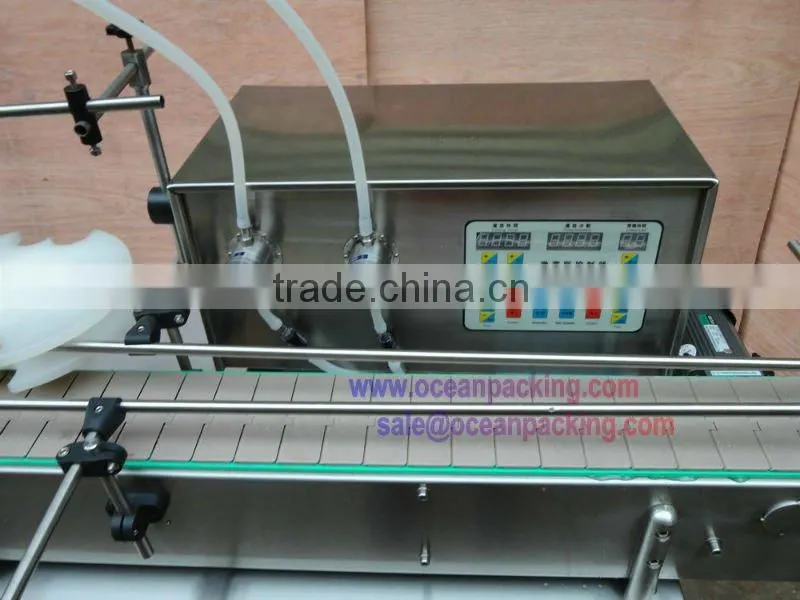 automatic filling line with rotate table for small business