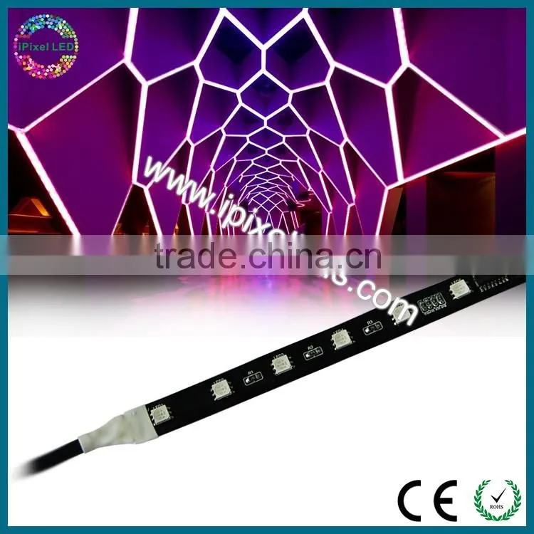 8Pixel 24Ch DMX512 Control 48pcs SMD5050 RGB LED strip