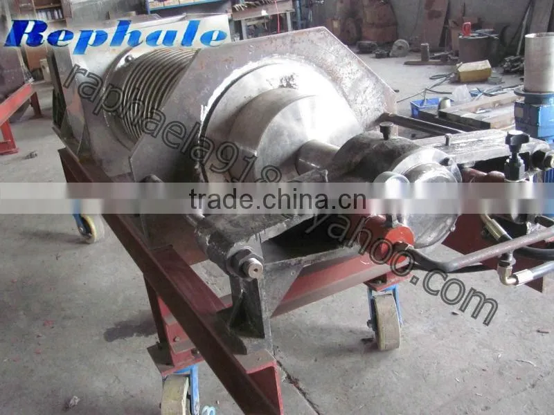 stainles steel double screw fruit juice extracting machine