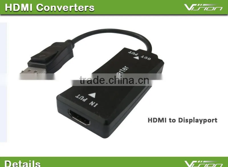 1080p hdmi to displayport adapter