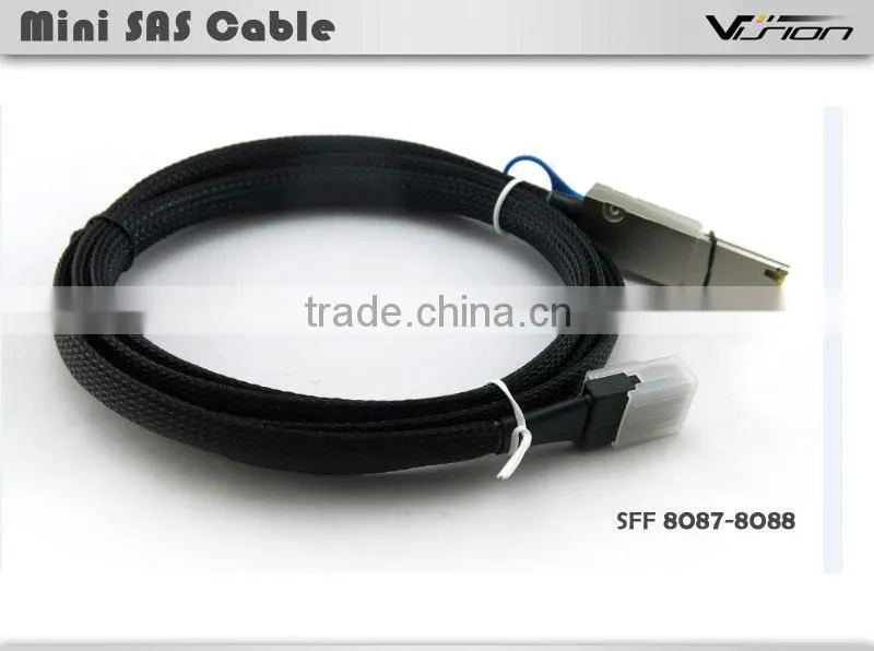 1m External Mini SAS 26pin (SFF-8088) Male to Internal Mini SAS 36pin (SFF-8087) Male Cable