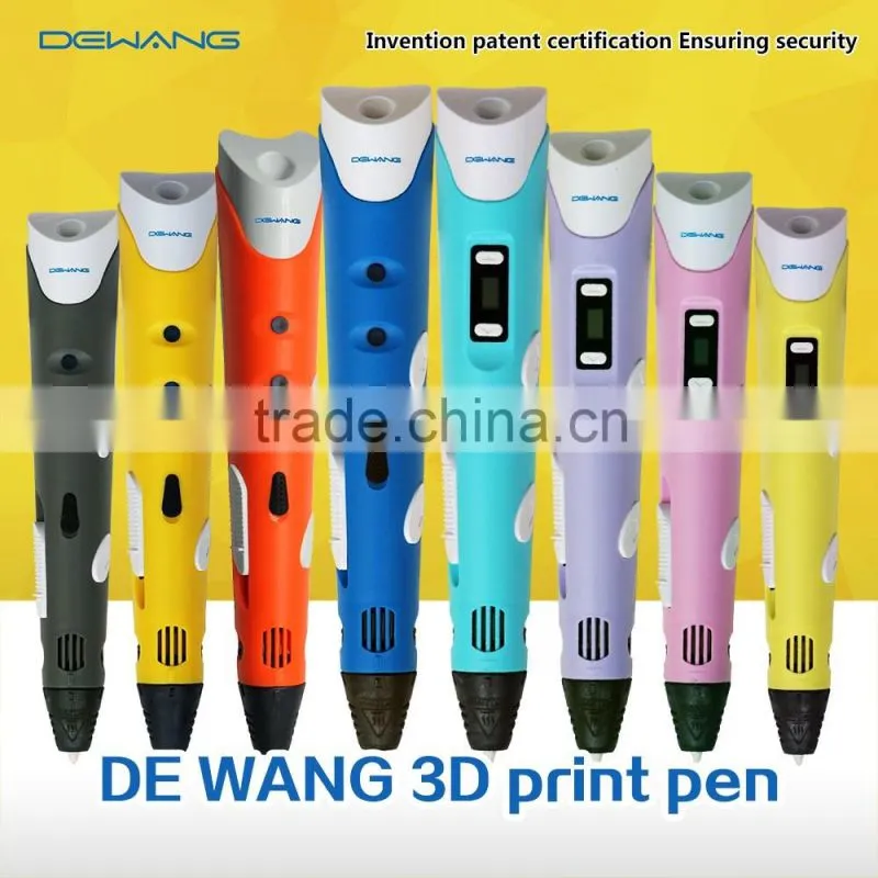 new product 2016 digital Semi-Automatic 3d pen printing machine filaments