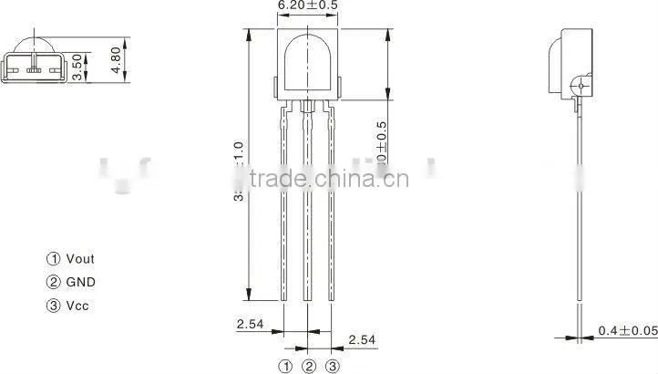 rf transmitter and receiver module DQIR-38312C3