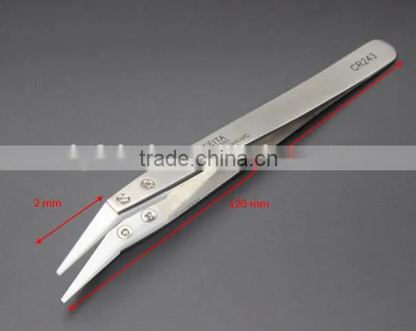 Wholesale /High Quality Hot-sales Ceramics Head-changded/Tips Tweezers