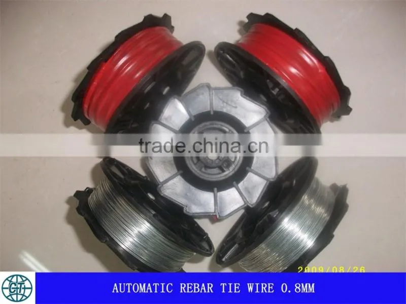 automatic rebar tie wire 0.8mm in reel
