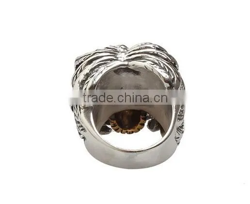 new Man's Titanium steel Men'sThe Expendables skull ring