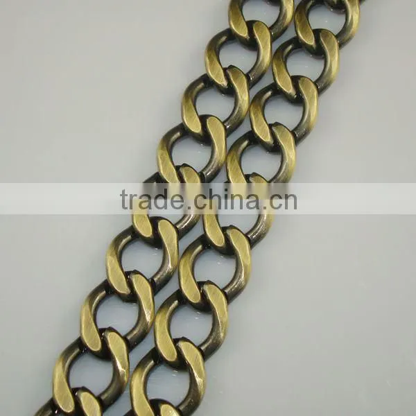 colorful curb chain for jewelry DIY making