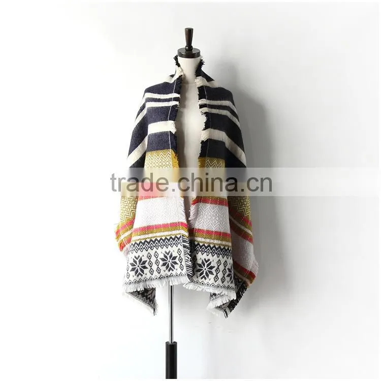2016 Fashion christmas pashmina cashmere scarf