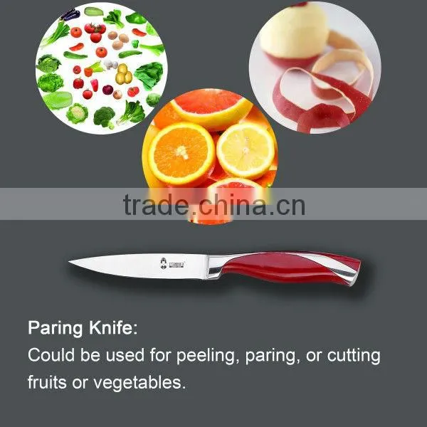 White blade 3-in ceramic parer for daily life