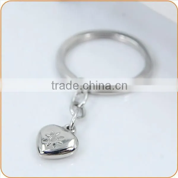 20mm High Polished Stainless Steel Flat Split Ring For Bag