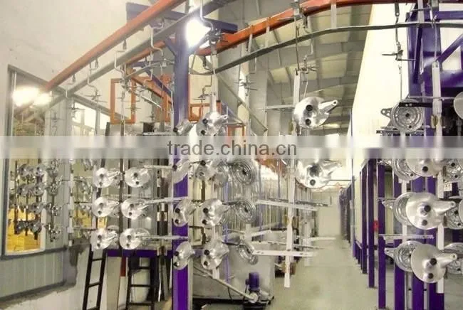Overhead monorail shot blasting machines